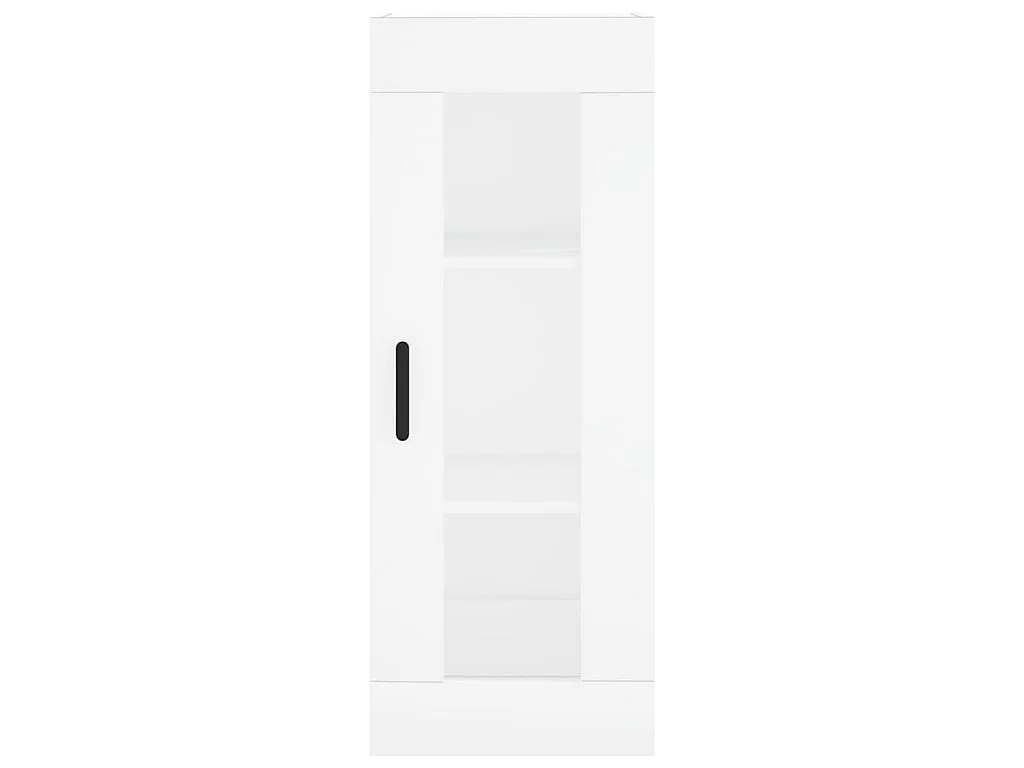 Highboard Weiß 34,5x34x180 cm Holzwerkstoff