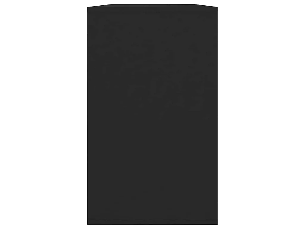 Dressoir 120x41x75 cm bewerkt hout zwart
