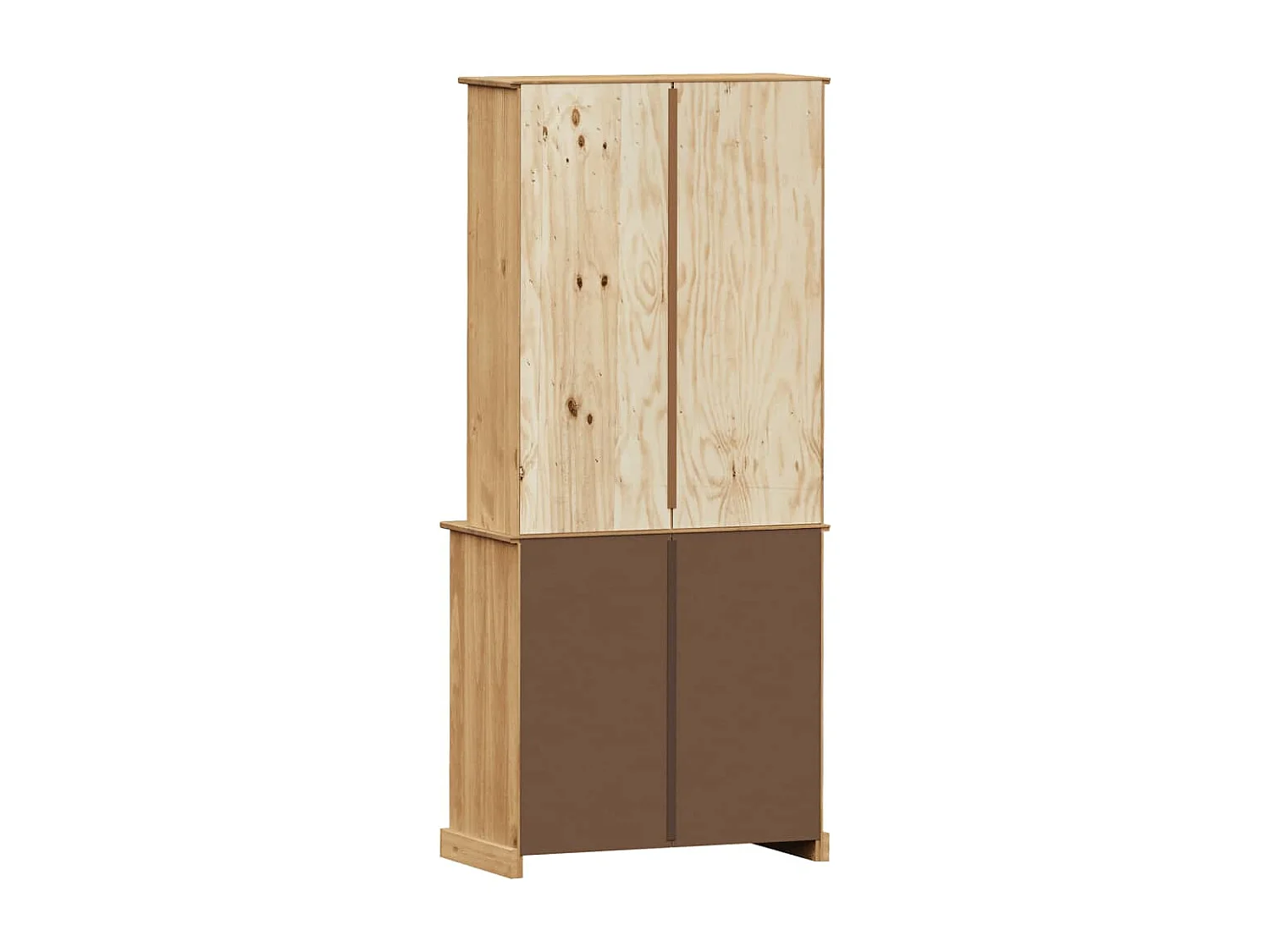 Hoge kast VIGO 78x40x175 cm massief grenenhout