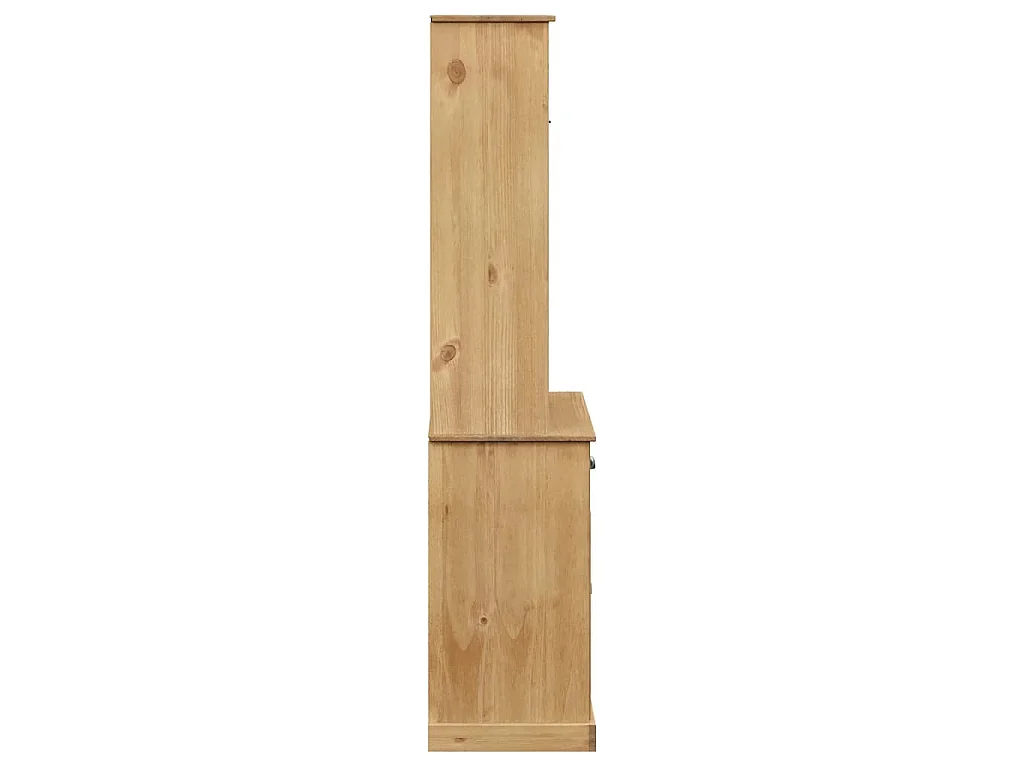 Buffet haut VIGO 78x40x175 cm bois massif de pin