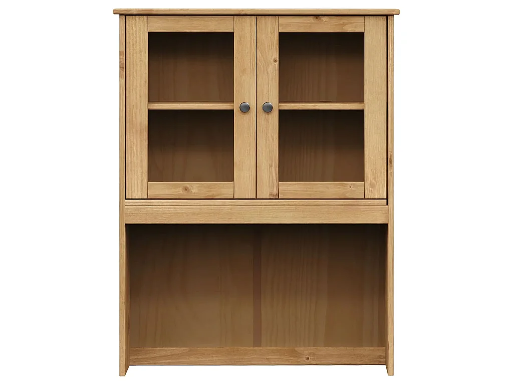 Buffet haut VIGO 78x40x175 cm bois massif de pin