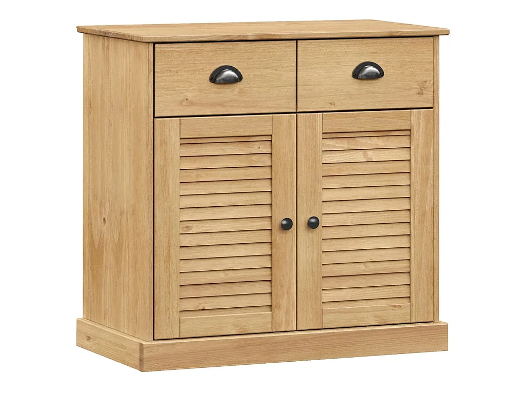 Buffet haut VIGO 78x40x175 cm bois massif de pin