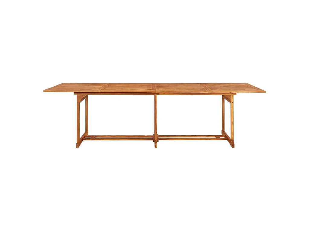 Ensemble à manger de jardin 11 pcs 280x90x75 cm bois d'acacia