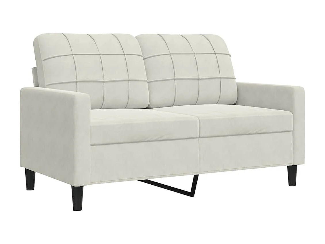 Ensemble de canapés 4 pcs avec coussins et traversins velours