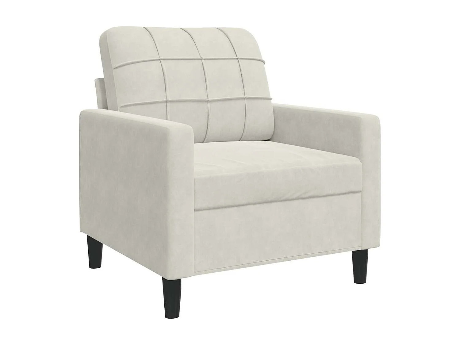 Ensemble de canapés 4 pcs avec coussins et traversins velours