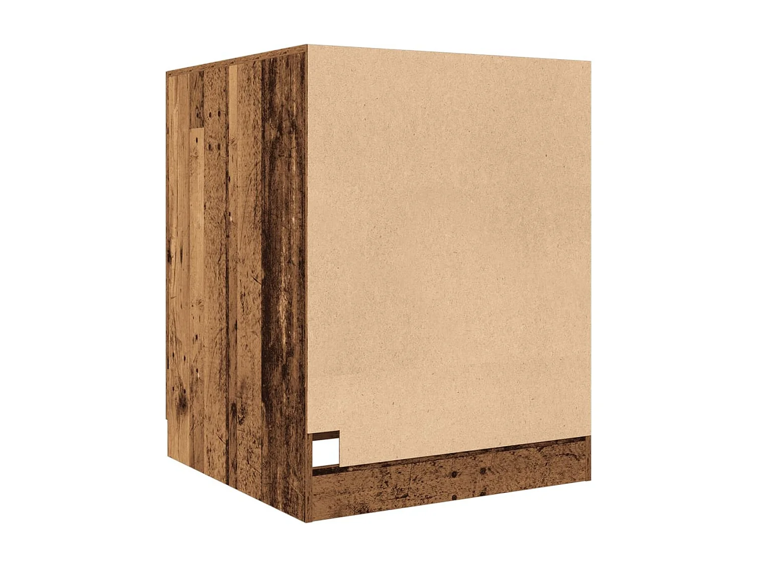 Armario para lavadora Dila 2 puertas madera 91,5x70,5x71,5 cm