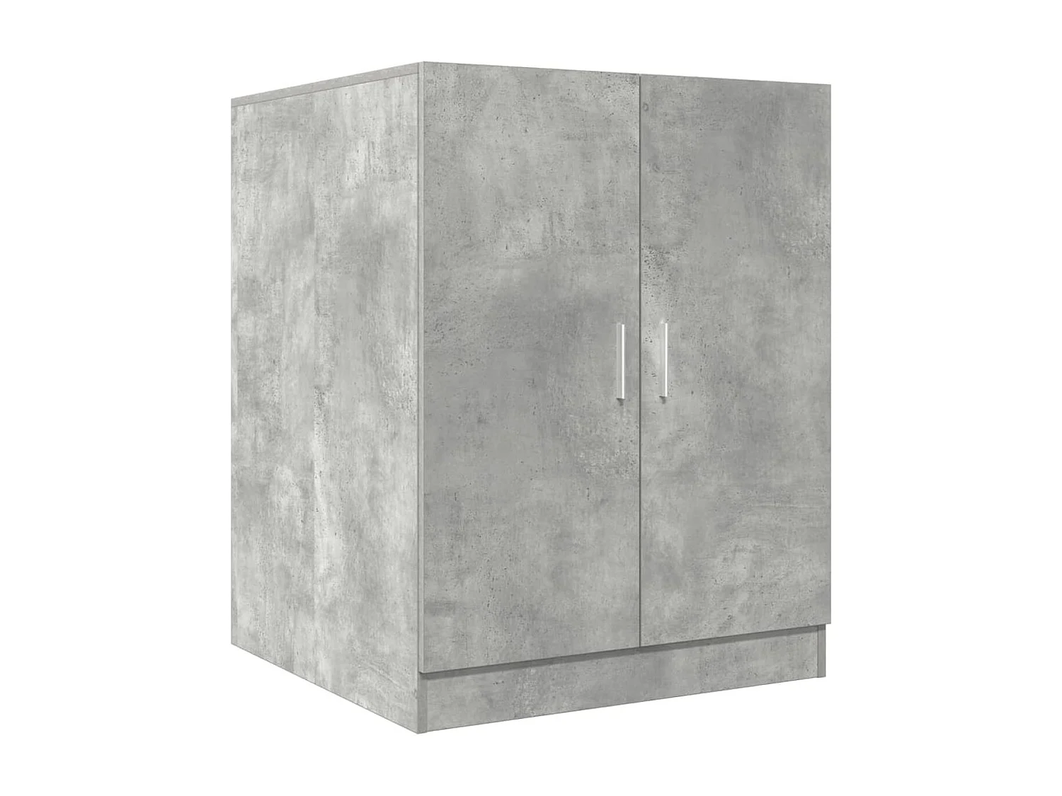 Armario para lavadora Dila 2 puertas gris oscuro 91,5x70,5x71,5 cm