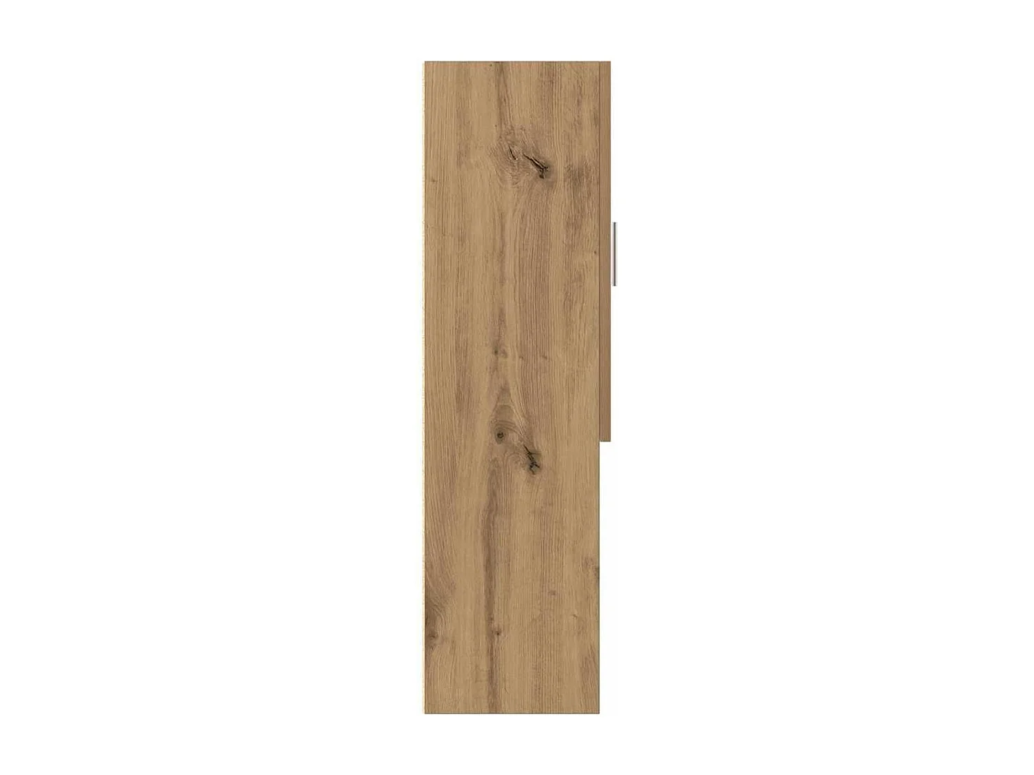 Armario auxiliar Dora 4 estantes + 2 puertas roble 90x70,5x25,5 cm