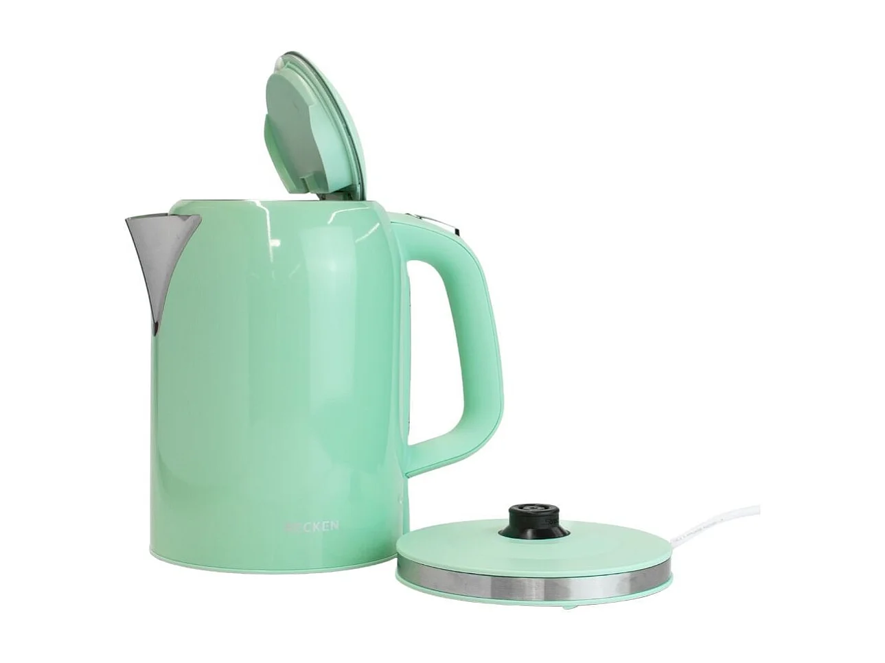 Hervidor Becken BWK8769GR 2200W base rotativa 1,7L verde