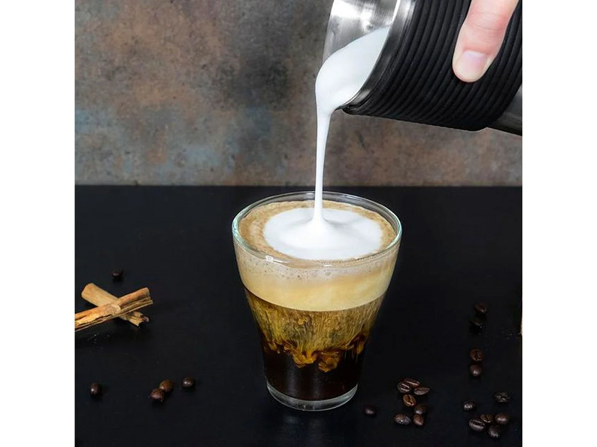 Espumador de leche Cecotec Power Moca Spume 5000 650W 4 modos inox