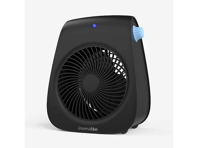Calefactor ventilador Bávaro 4020 Universal Blue 2000W negro
