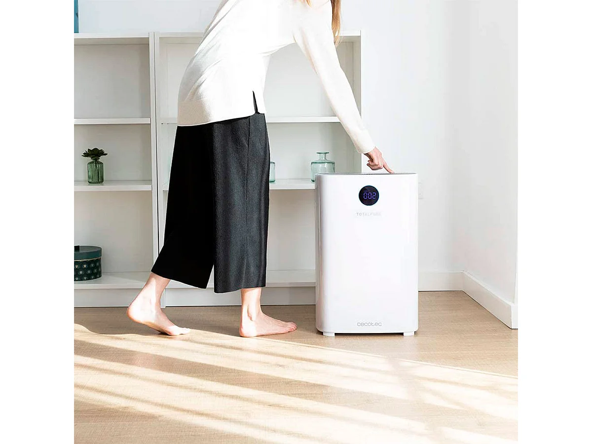 Purificador de aire Cecotec Total Pure 2500 Connected 260CADR WiFi blanco