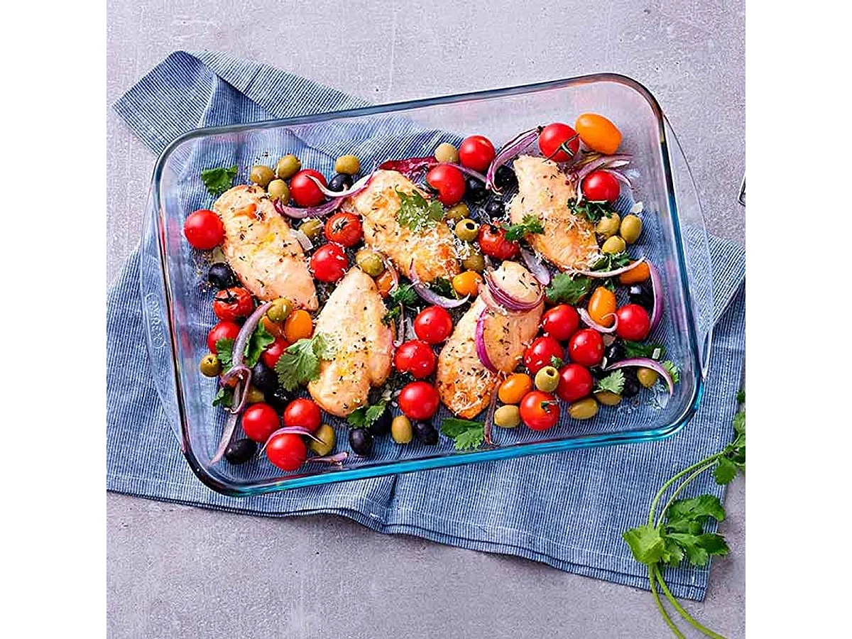 Set de 2 fuentes para horno Classic Pyrex rectangular 1,9L/2,6L