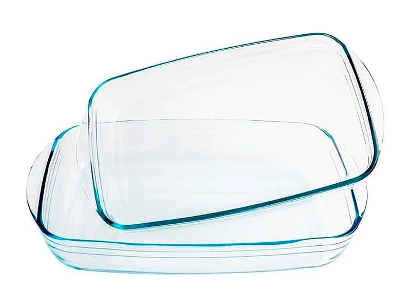 Set de 2 fuentes para horno Classic Pyrex rectangular 1,9L/2,6L