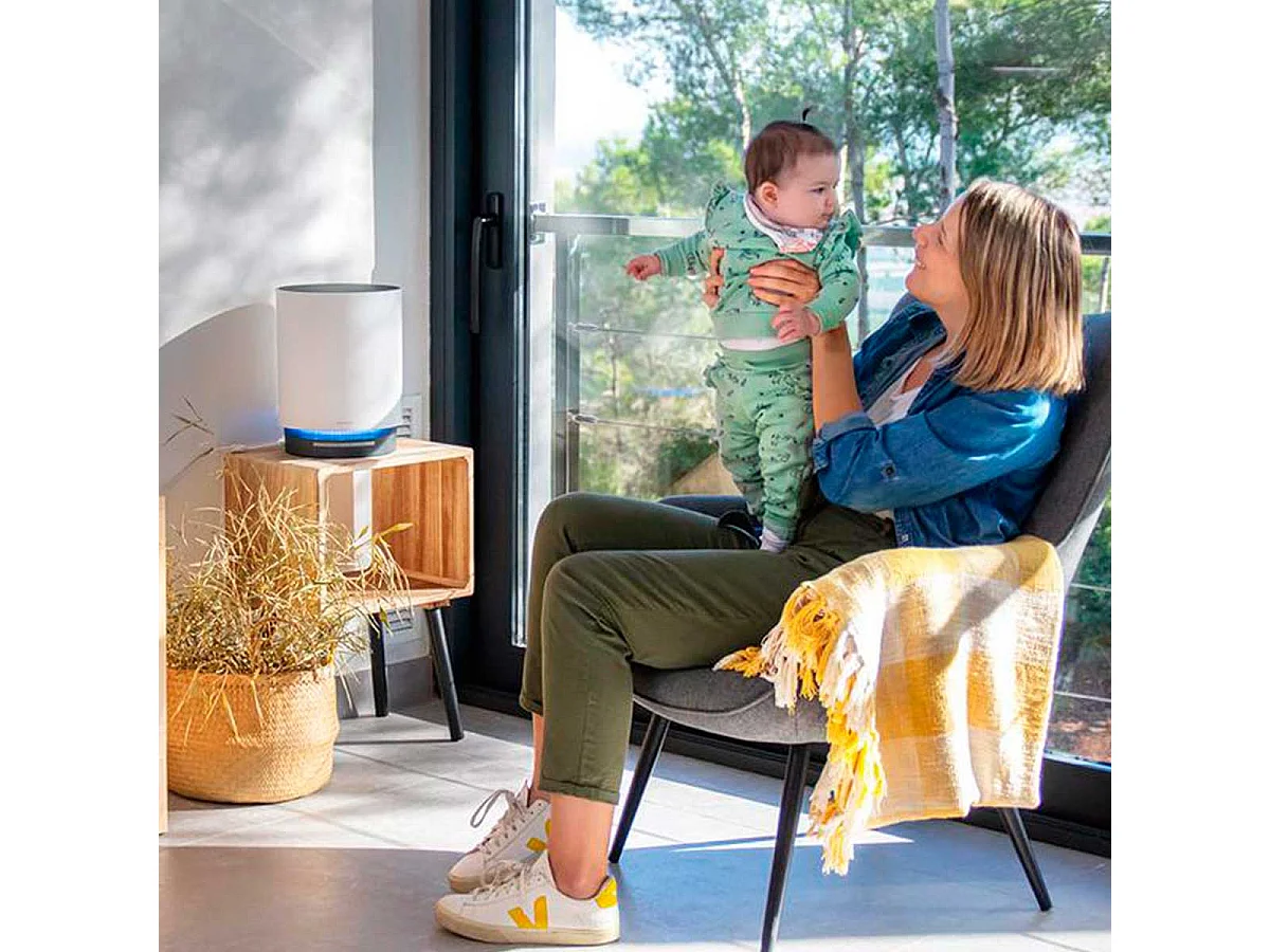 Purificador de aire Cecotec TotalPure 1600 Style Pro 130CADR 45W blanco