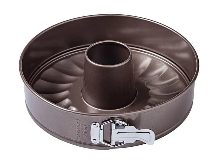 Molde desmontable Asimetria Pyrex acero negro Ø26 cm