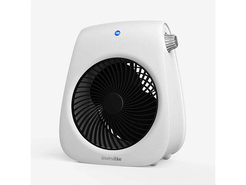 Calefactor ventilador Bávaro 4020 Universal Blue 2000W blanco