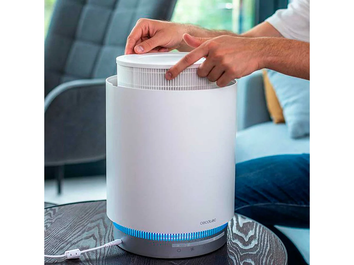 Purificador de aire Cecotec TotalPure 1400 Style 130 CADR blanco