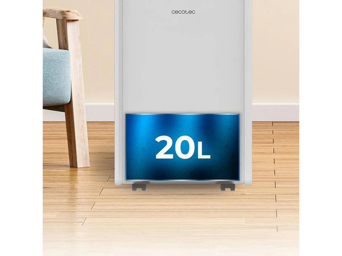 Aire acondicionado portátil Cecotec ForceClima 7550 Style Connected 1750 frigorías con Wifi