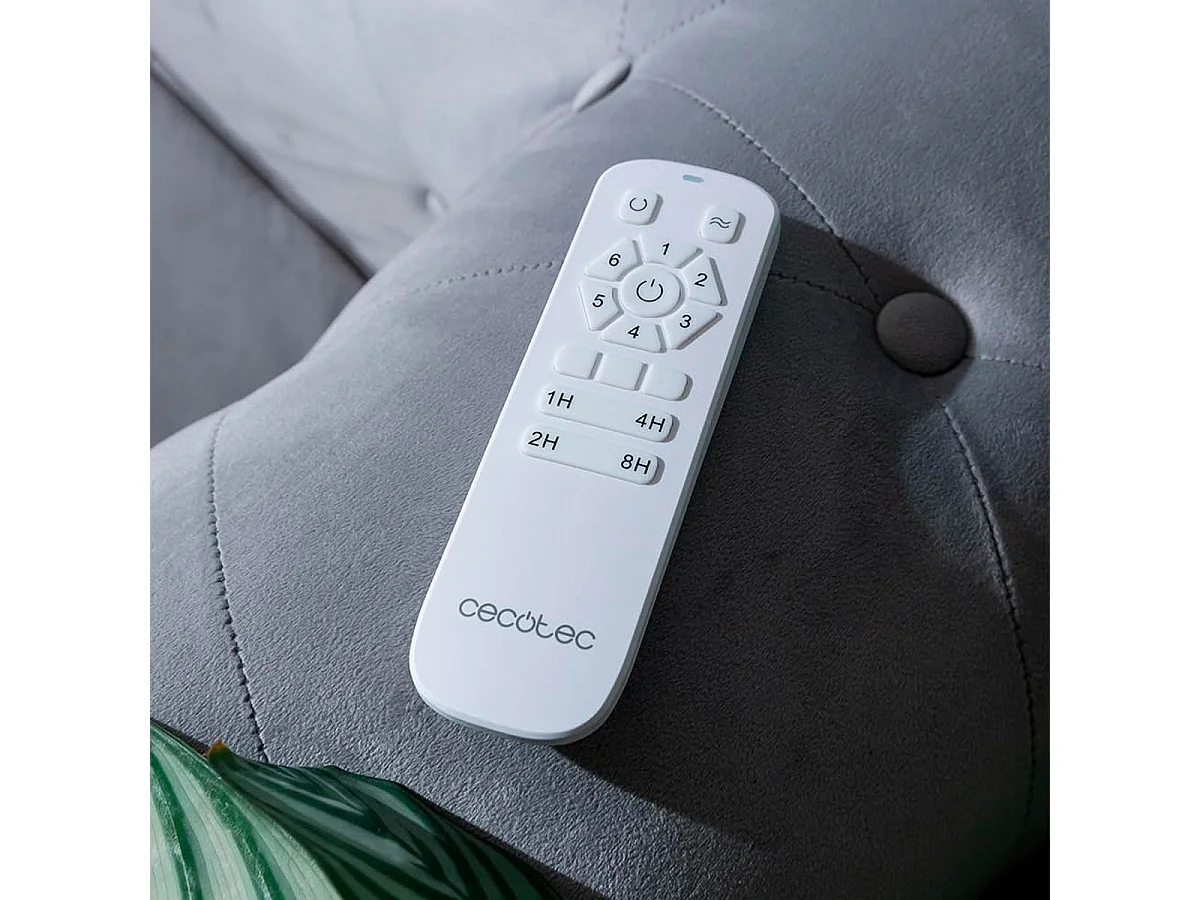 Ventilador de techo Cecotec EnergySilence Aero 5270 40W reversible blanco/natural Ø132 cm