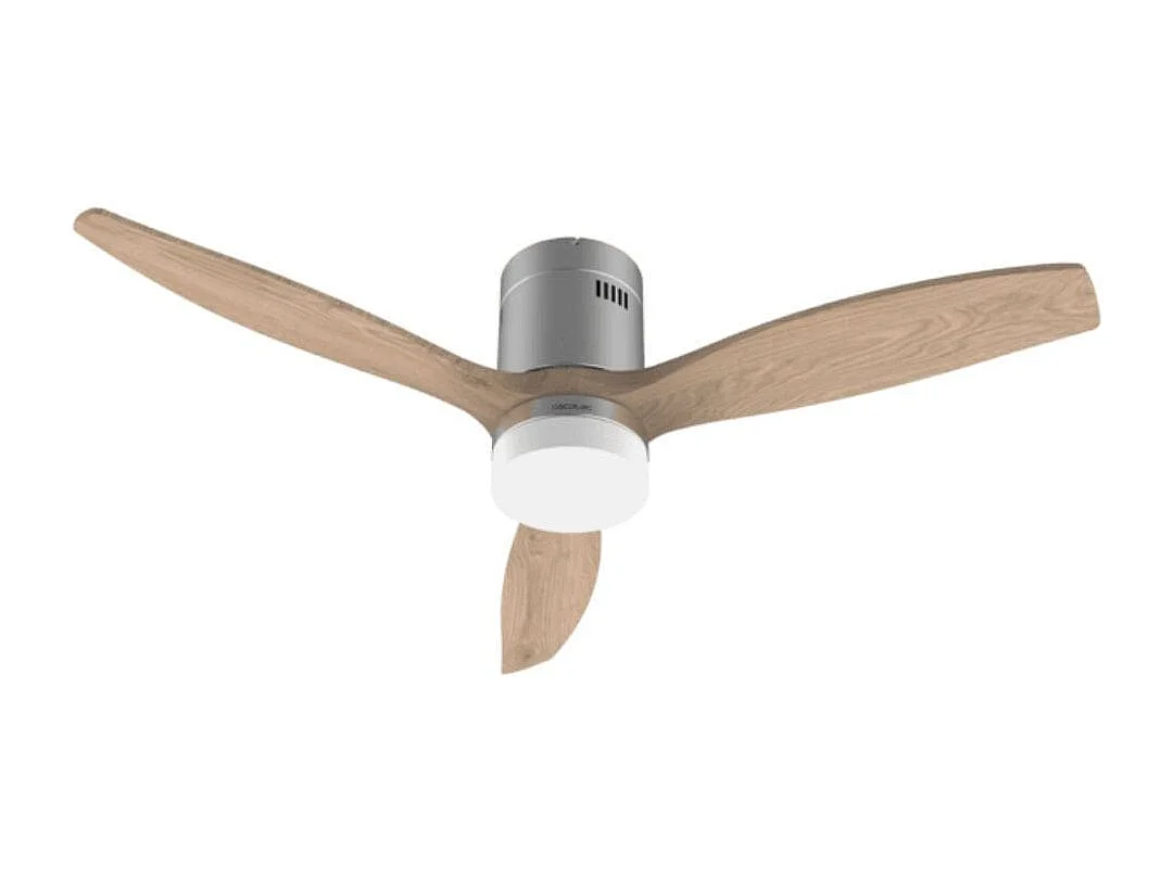 Ventilador de techo Cecotec EnergySilence Aero 5600 Classic 40W 3 aspas 6 velocidades plata Ø132 cm