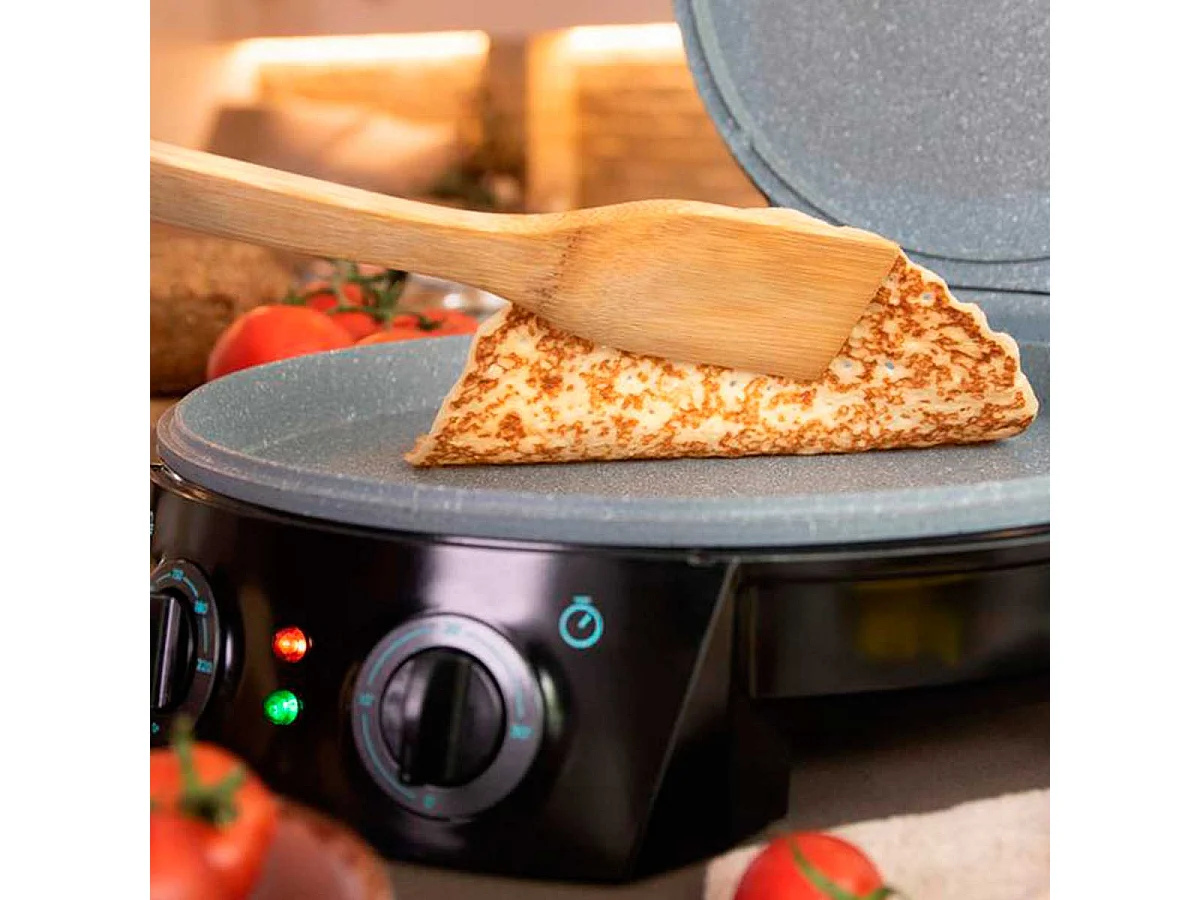 Horno eléctrico para pizza Cecotec Fun Pizza&Co 1800W negro Ø31 cm