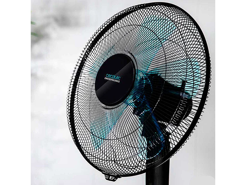 Ventilador de pie Cecotec EnergySilence 520 Power 40W 5 aspas negro 110-130 cm