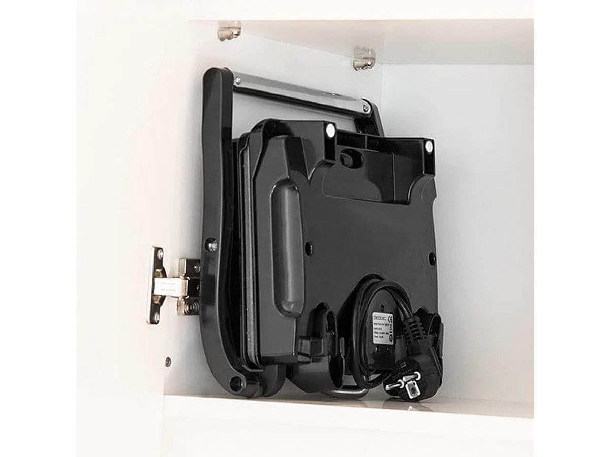 Parrilla eléctrica Cecotec Rock'n Grill 1000W negro/inox