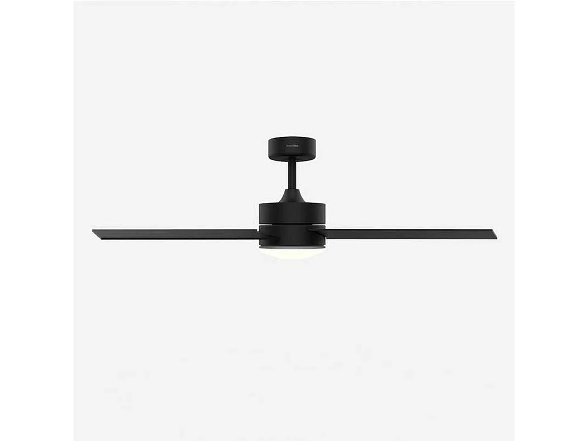 Ventilador de techo Bora 4052BDC Universal Blue 70W con luz LED motor DC negro/madera