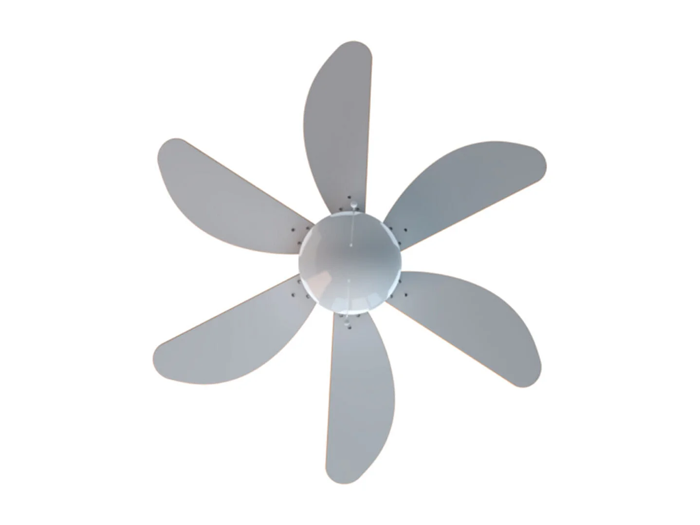 Ventilador de techo Cecotec EnergySilence Aero 350 50W 6 aspas reversibles blanco/marrón