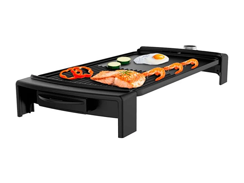 Plancha eléctrica Cecotec Tasty&Grill 2500 BlackWater MixGrill 2150W negro