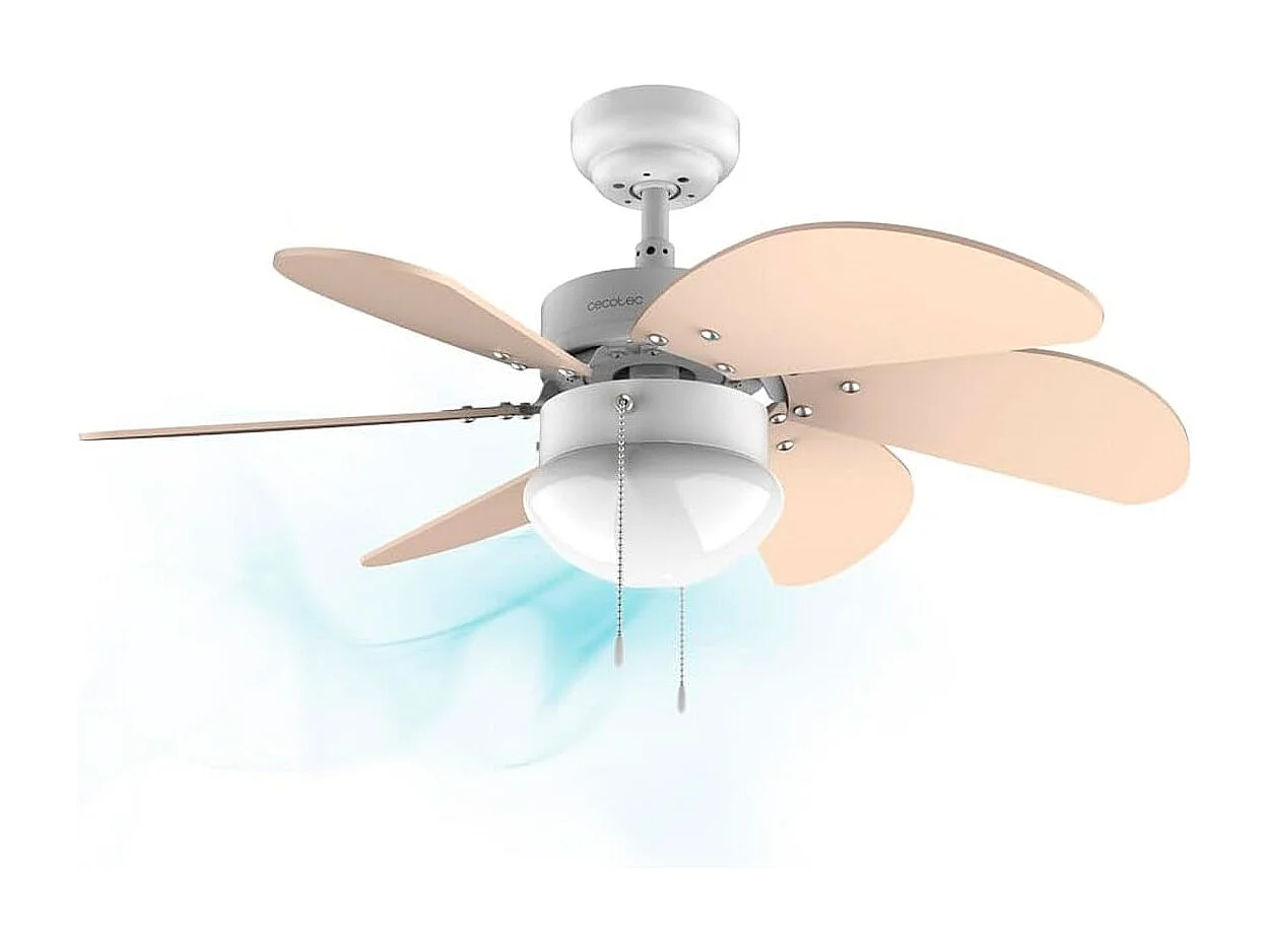 Ventilador de techo Cecotec EnergySilence Aero 3600 Vision 50W 3 velocidades amarillo Ø92 cm