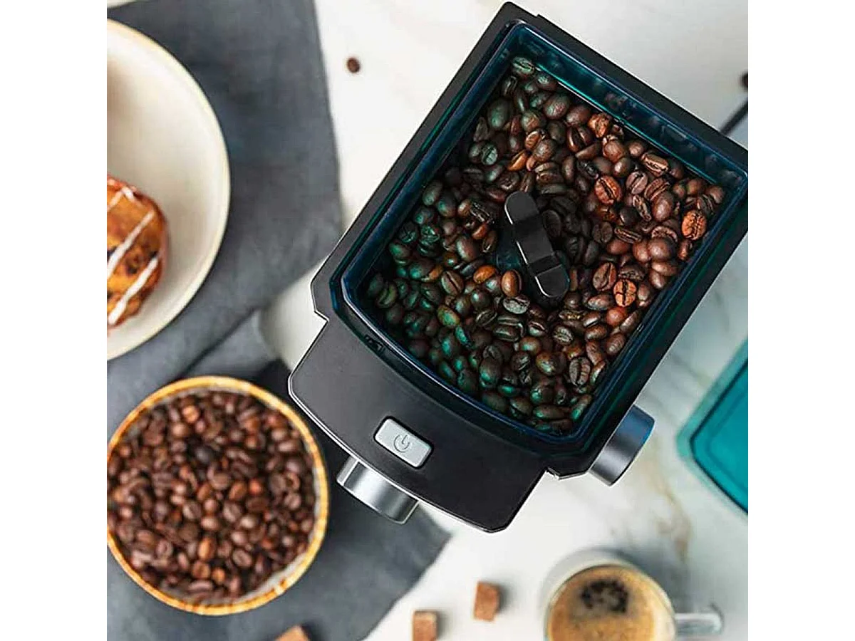 Molinillo eléctrico Cecotec SteelMill 2000 Adjust 150W 17 niveles inox/azul