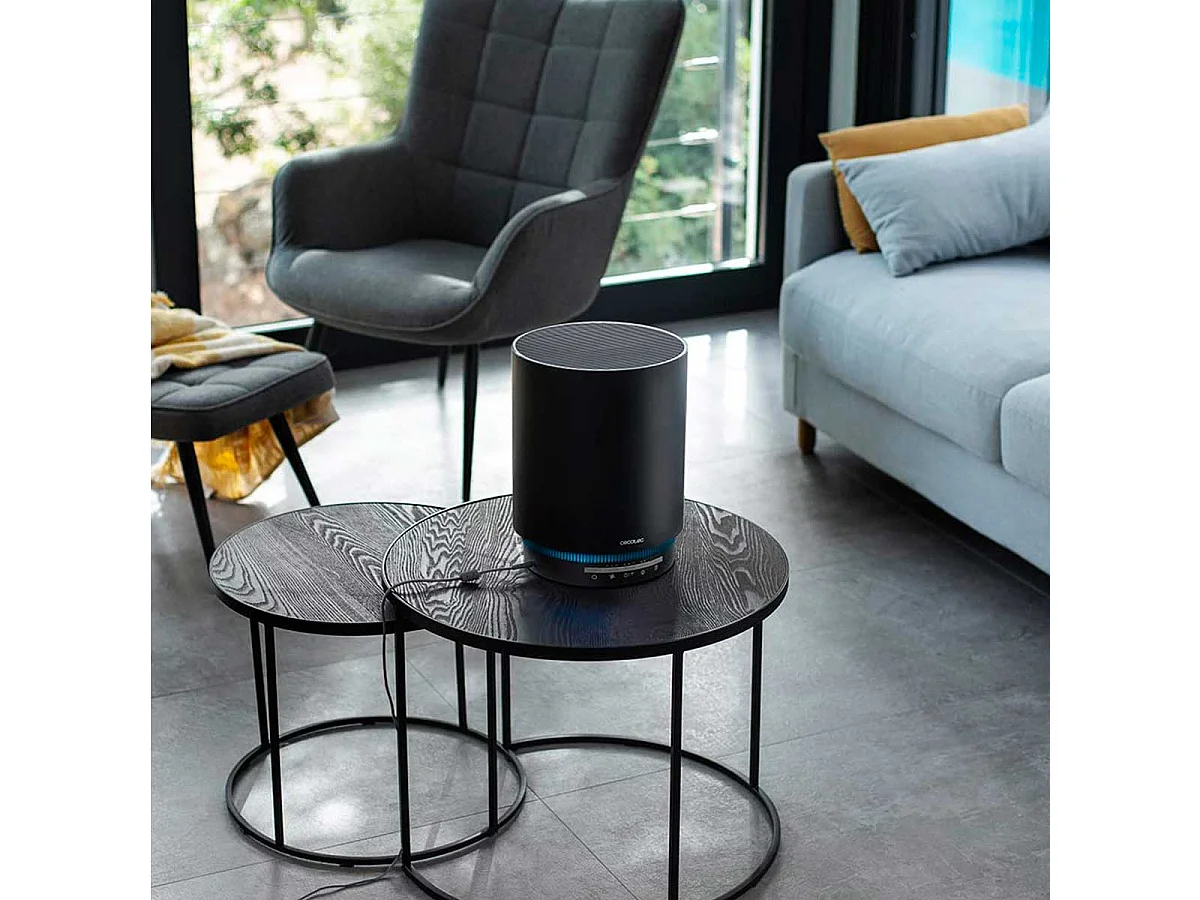 Purificador de aire Cecotec TotalPure 1800 Style Pro Connected WiFi 130 CADR negro