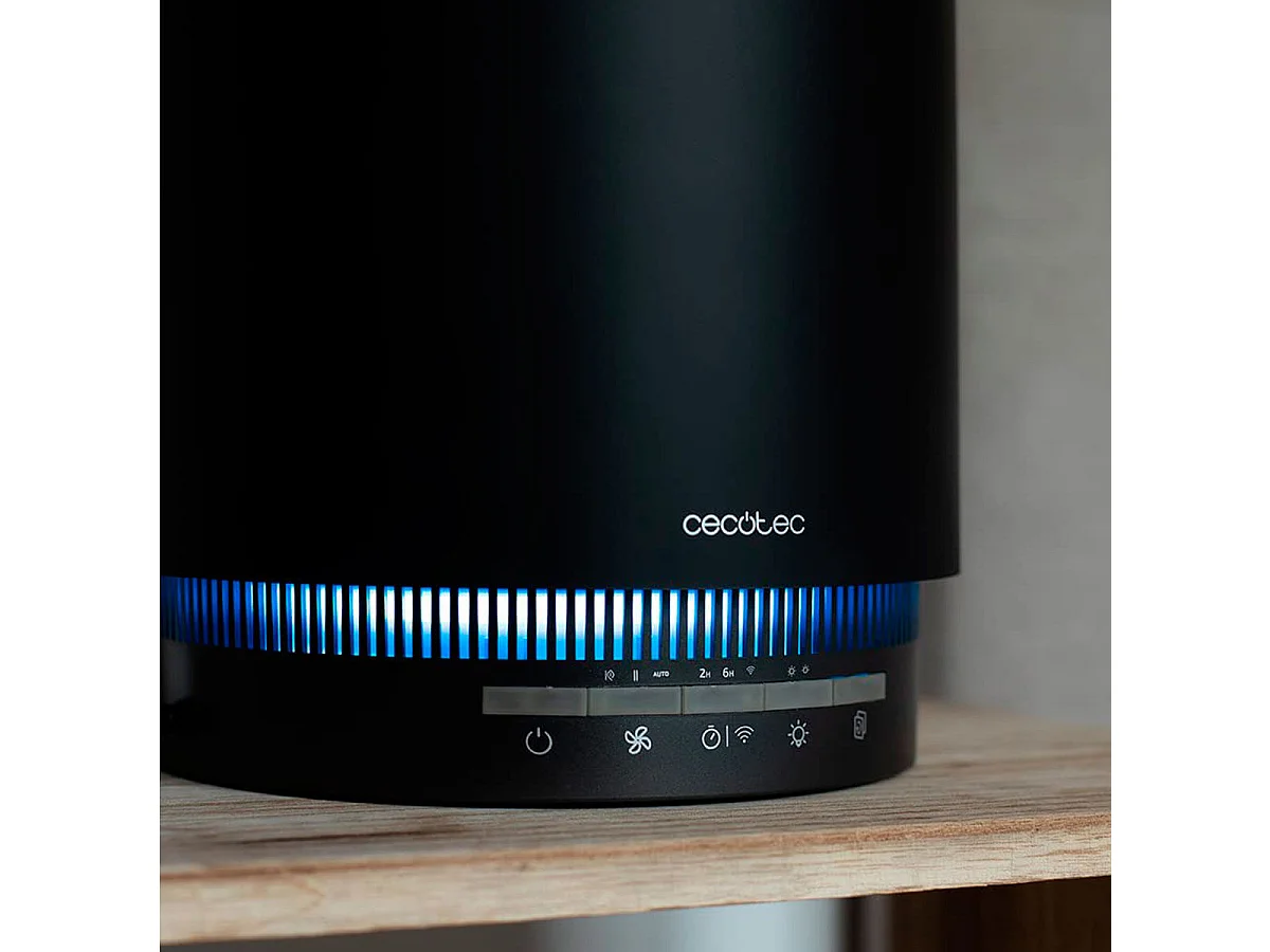 Purificador de aire Cecotec TotalPure 1800 Style Pro Connected WiFi 130 CADR negro