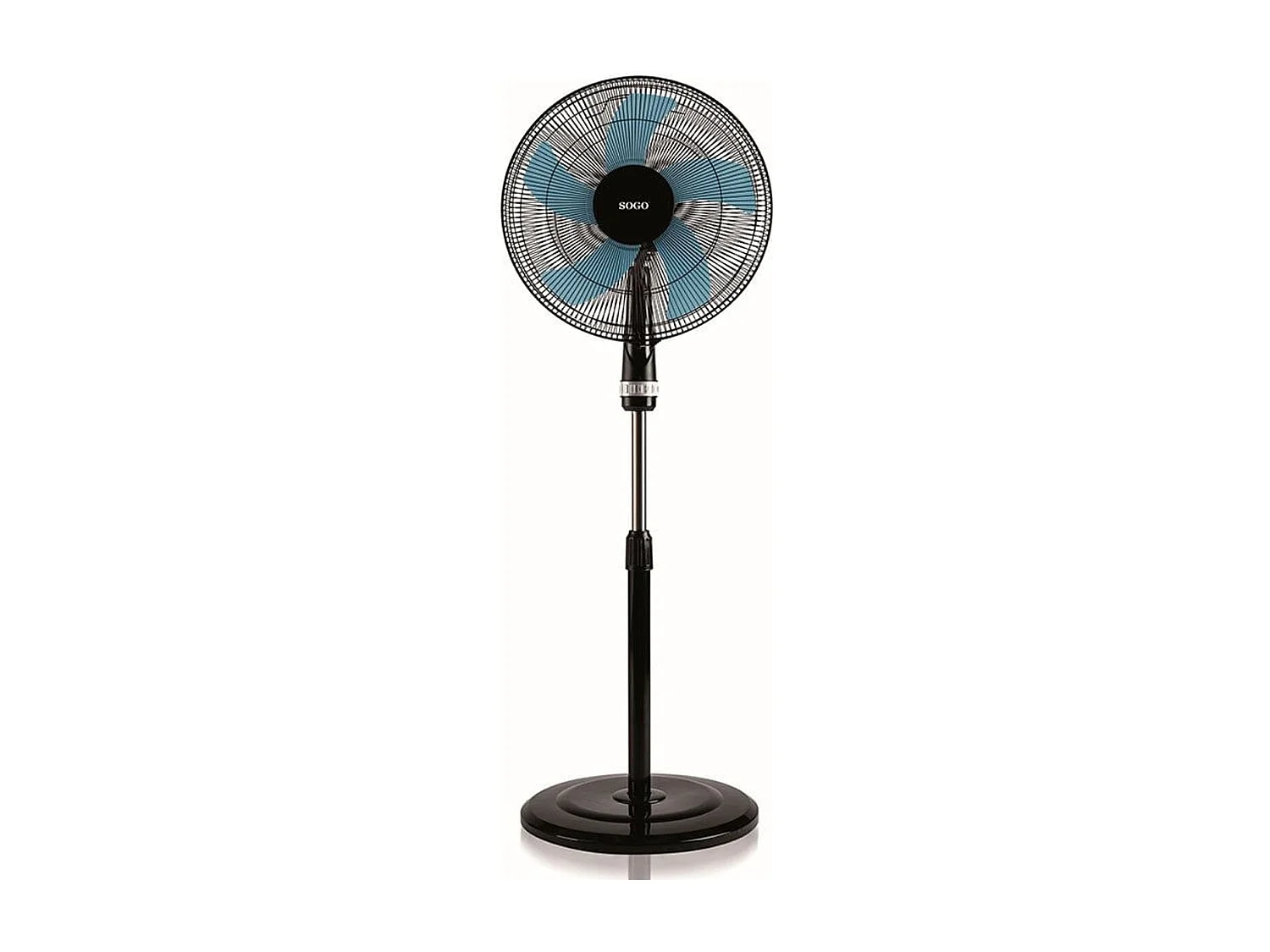 Ventilador Sogo VEN-SS-21265 50W 3 posiciones 3 velocidades negro Ø40 cm