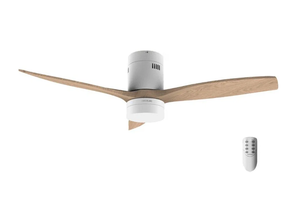 Ventilador de techo Cecotec EnergySilence Aero 5600 Classic 40W 3 aspas 6 velocidades natural Ø132 cm