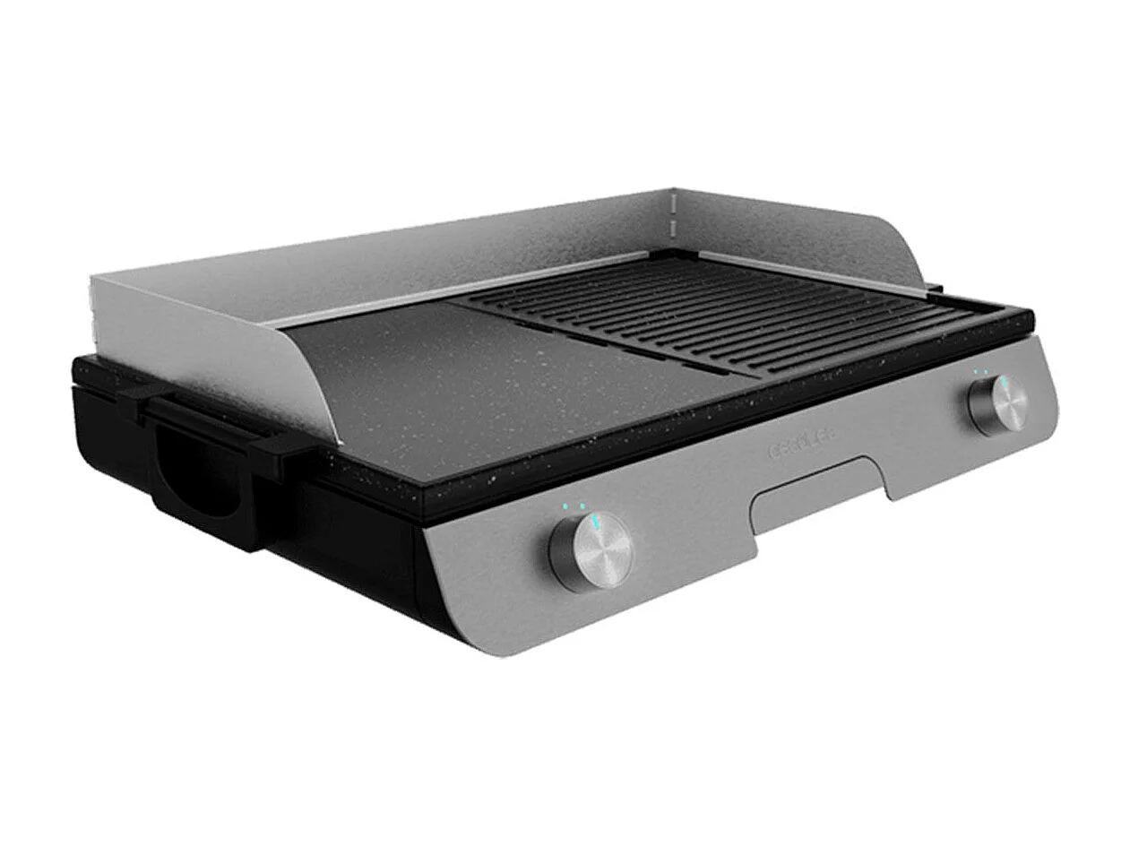 Barbacoa de sobremesa Cecotec PerfectRoast 3000 Inox 3000W 2 zonas mixtas gris