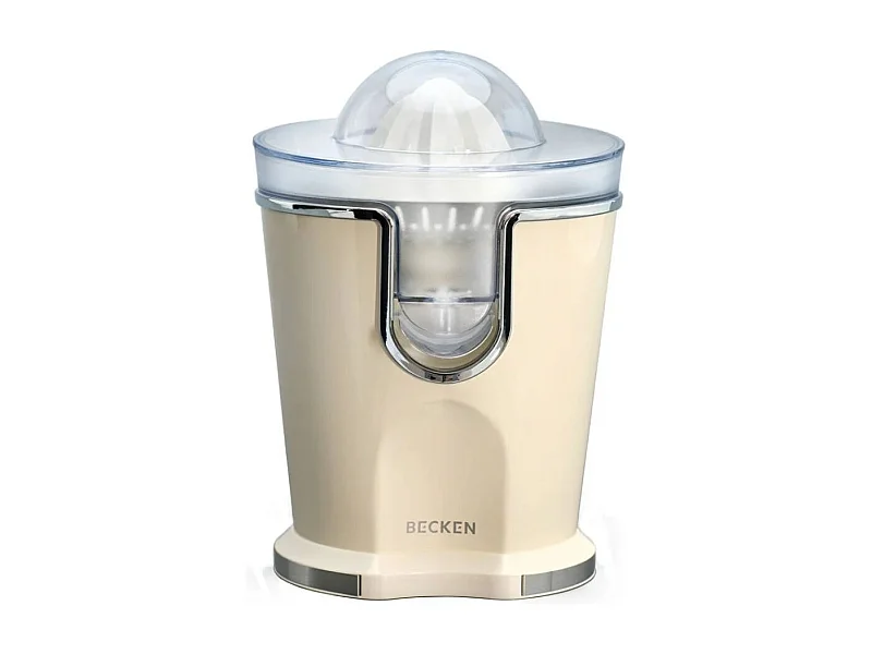 Exprimidor eléctrico Becken BCJ8767 100W con tapa protectora 230 ml beige