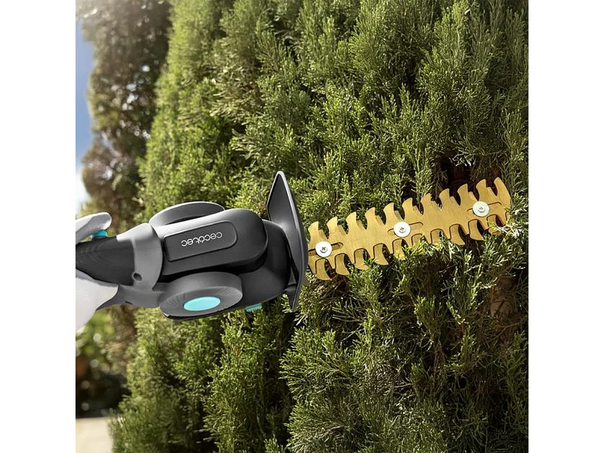 Cortasetos Cecotec TitaniumSword 2120 Hand XL 2 cabezales gris