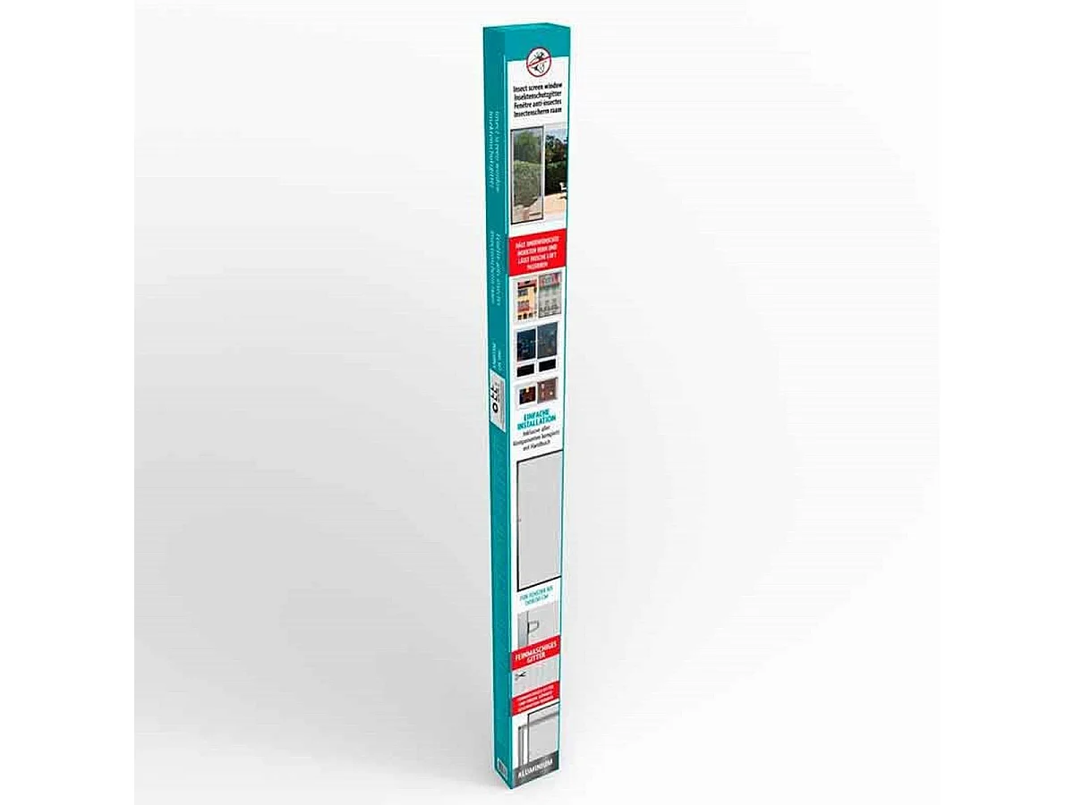 Mosquitera de ventana gris 150x130 cm