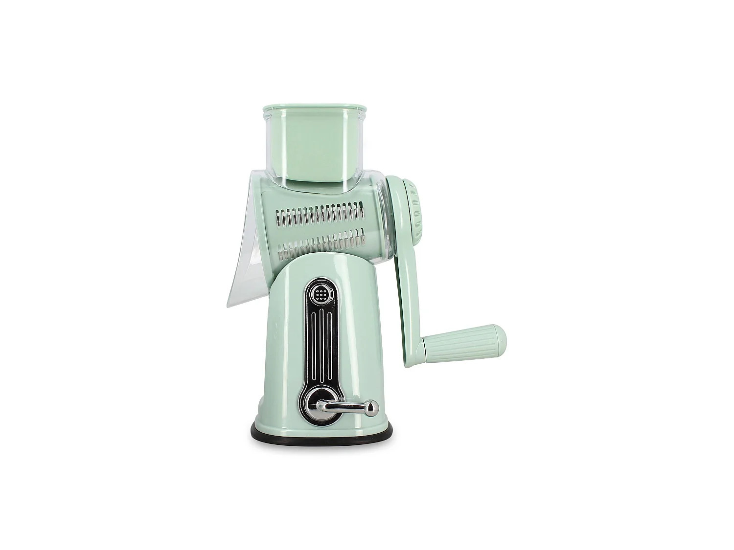 Menastyl - Mandoline Rotative En Polypropylène Et Acier Inoxydable