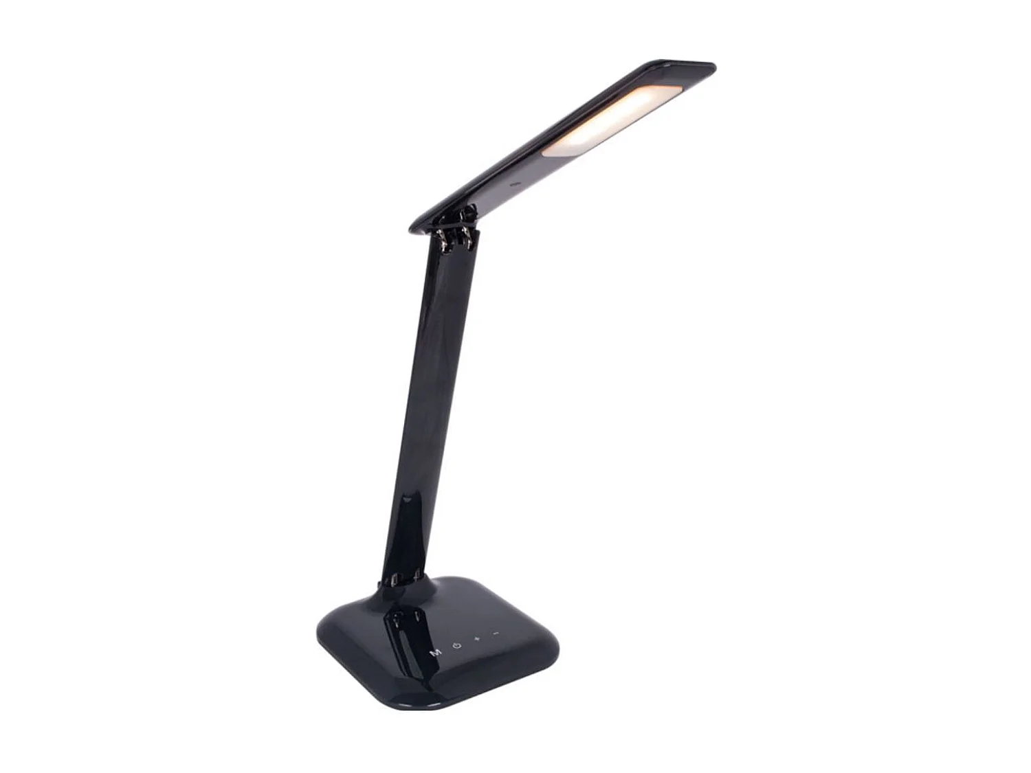 Flexo de sobremesa Python Lumit luz LED 500lm negro 33x32x15 cm