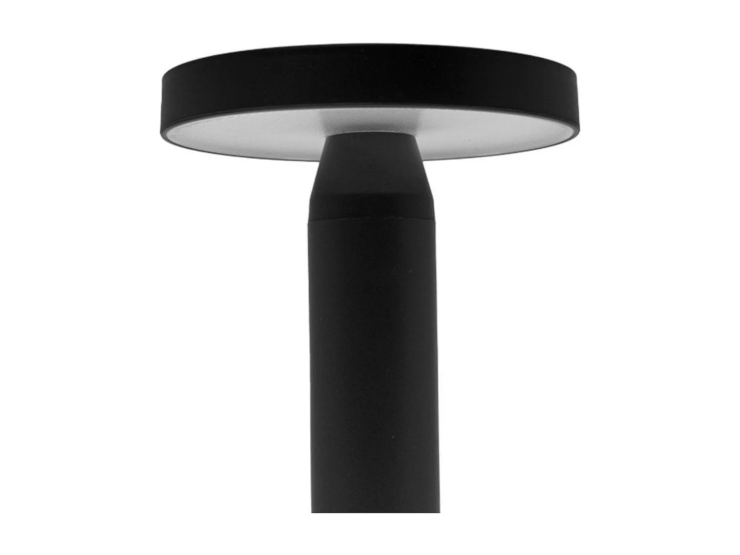 Lámpara de sobremesa Alcaide Lumit 2W LED 180 lm negro Ø13x21,7 cm