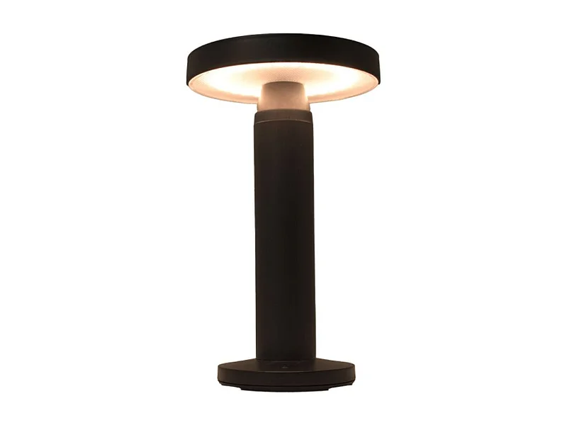 Lámpara de sobremesa Alcaide Lumit 2W LED 180 lm negro Ø13x21,7 cm