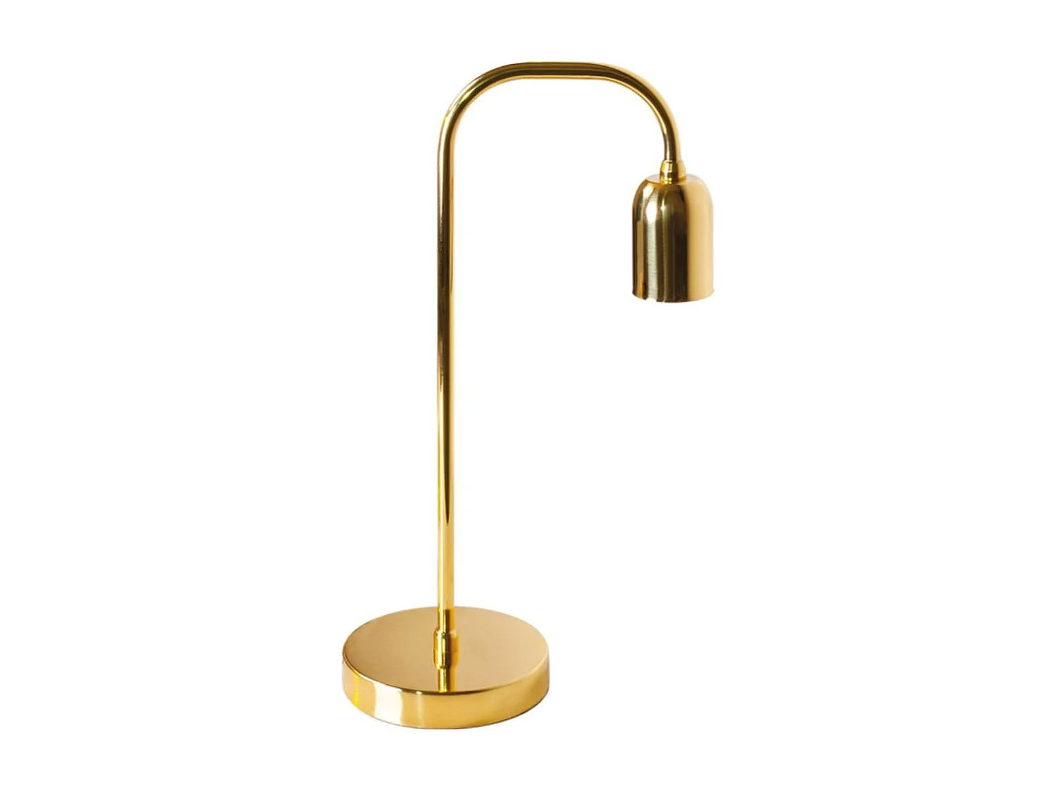 Lámpara de sobremesa Space Lumit 60W latón latonado 36x12x20 cm