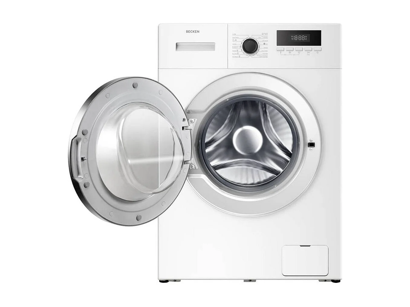 Lavadora Becken BWM9651WH 9kg 1400 rpm 16 programas A blanco 59,5 cm