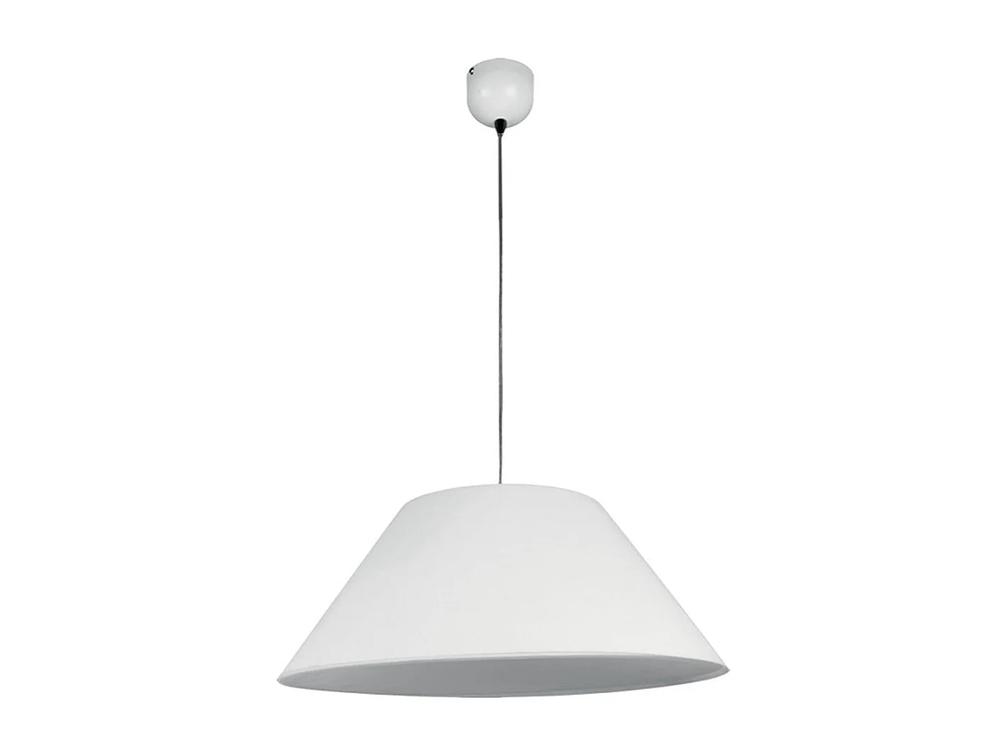 Lámpara de techo Natália Lumit 40W altura regulable blanco Ø50 cm