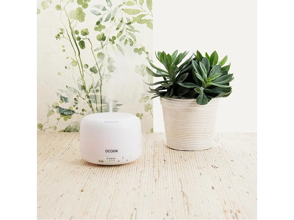 Humidificador Gallery Dcook 2 modos + 7 colores LED blanco 300 ml