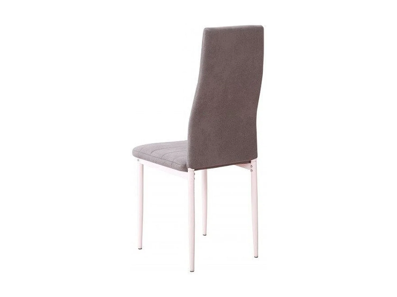 Silla de comedor Yuri tapizado Jarama 1 marengo/blanco 96,6x40x39,7 cm